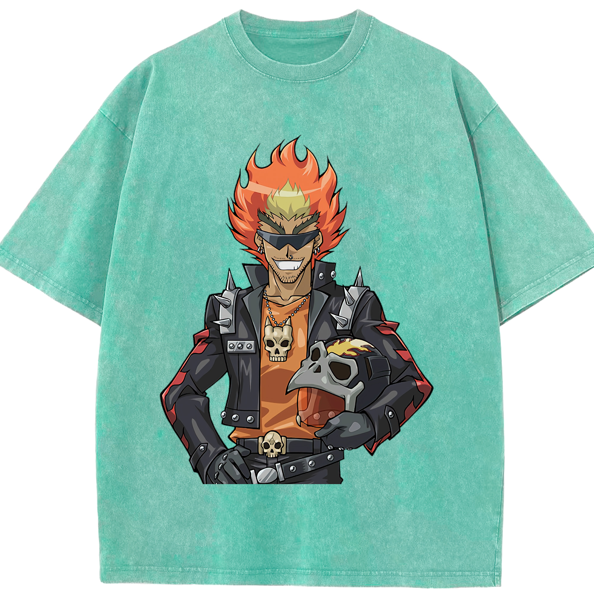 （画像用） 遊☆戯☆王 Yu-Gi-Oh! 綿100% ヴィンテージ風 半袖Tシャツ（フロントプリント）